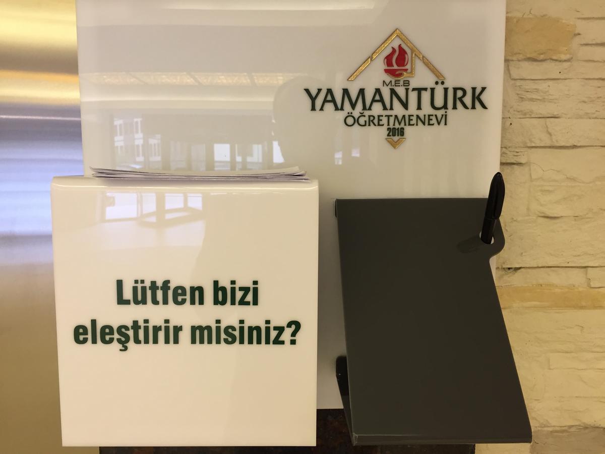 ホテル Yamanturk Ogretmenevi Çamlıhemşin エクステリア 写真